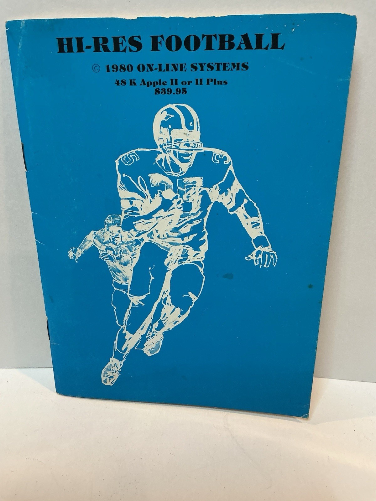 Vintage Apple II Software HI-RES FOOTBALL 1980 Sierra On-Line