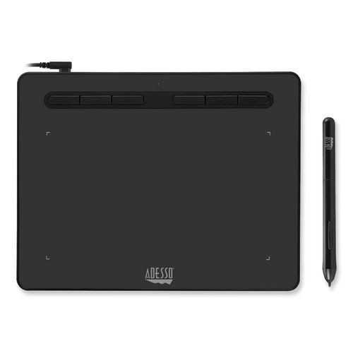 Adesso Cybertablet K8, 8 x 5 Screen, Black