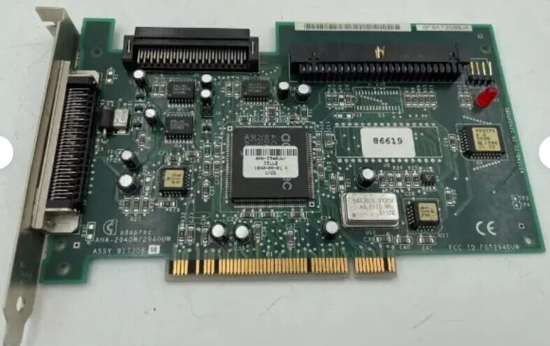ADAPTEC AHA-2940W 2940UW ULTRA WIDE SCSI PCI CONTROLLER CARD