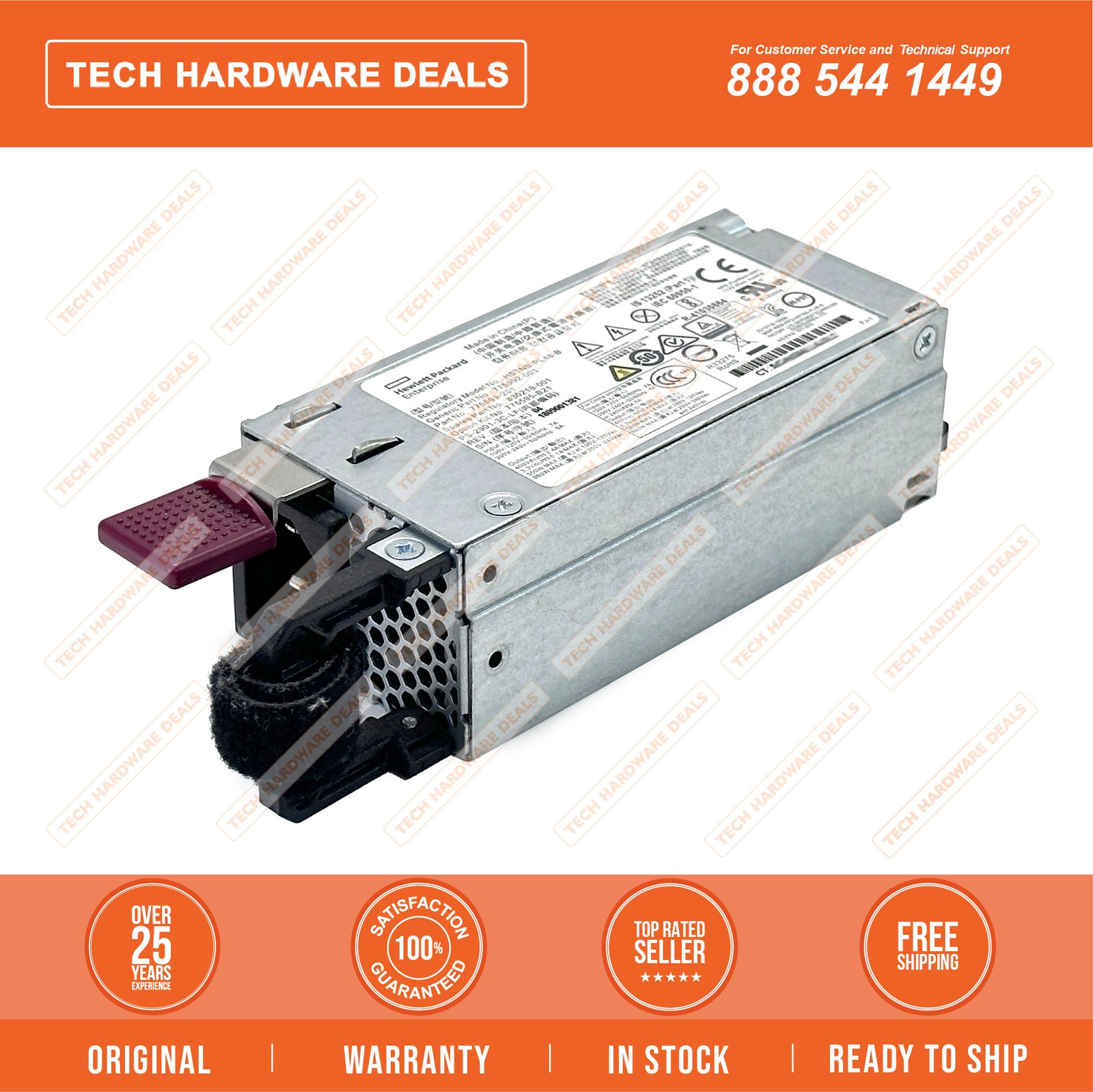830219-001    HPE 900W Standard AC 240VDC Power Input Module FIO