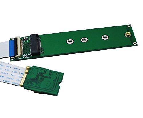 Sintech M.2 (NGFF) NVME SSD to M2 A/E Key WiFi Port with 20cm Cable(M.2 Only Pro