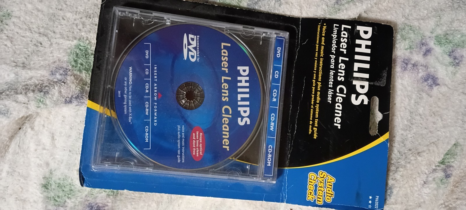 Philips Laser Lens Cleaner PC CD Rom Software