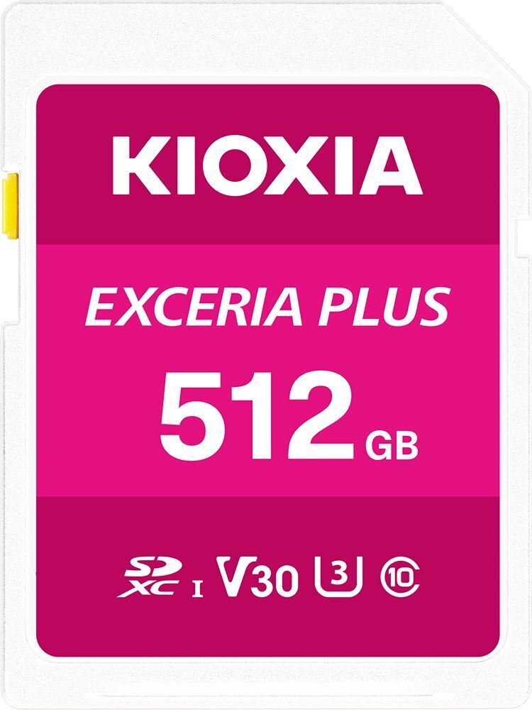 Kioxia EXCERIA PLUS 512 GB SD UHS-I Class 10 (LNPL1M512GG4)