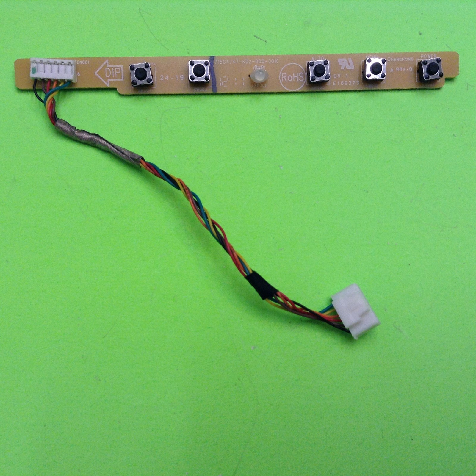 AOC E2250SWDN 215LM00019 Monitor Front Panel Control Button 715G4747-K02