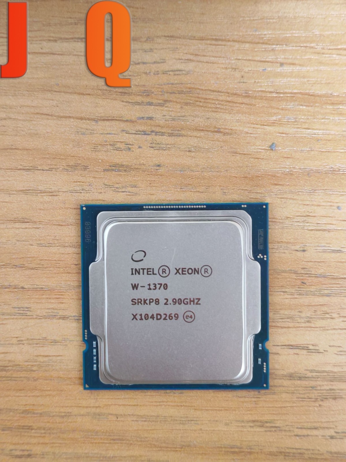 Intel Xeon W-1370 LGA1200 Upgrade Used CPU Processor 2.9GHz 8C 16T 16MB 80W