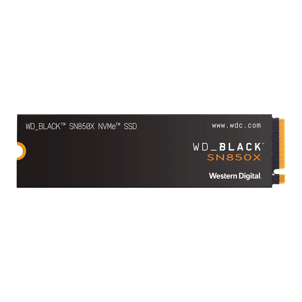 WD BLACK SN850X 1TB 2TB 4TB SSD M.2 2280 PCIe 4.0 x4 Internal Solid State Drive