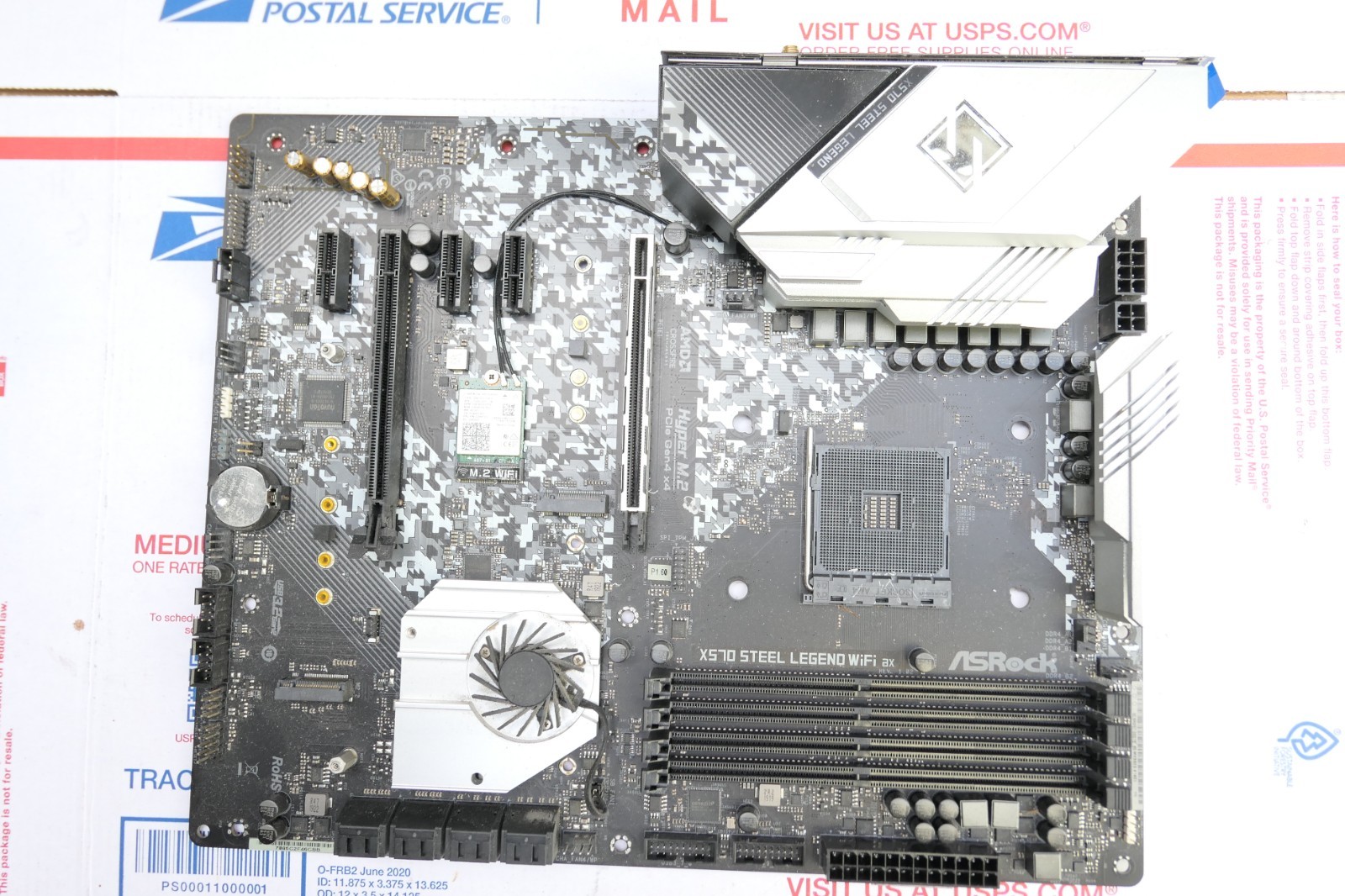 Asrock X570 Steel Legend WiFi 6 DDR4 AMD AM4 ATX motherboard tested - tested