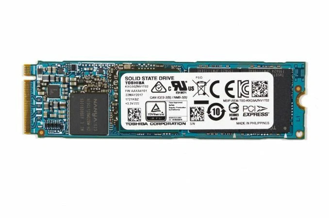 BLUE - TOSHIBA XG5 1TB NVME M.2 SOLID STATE DRIVE