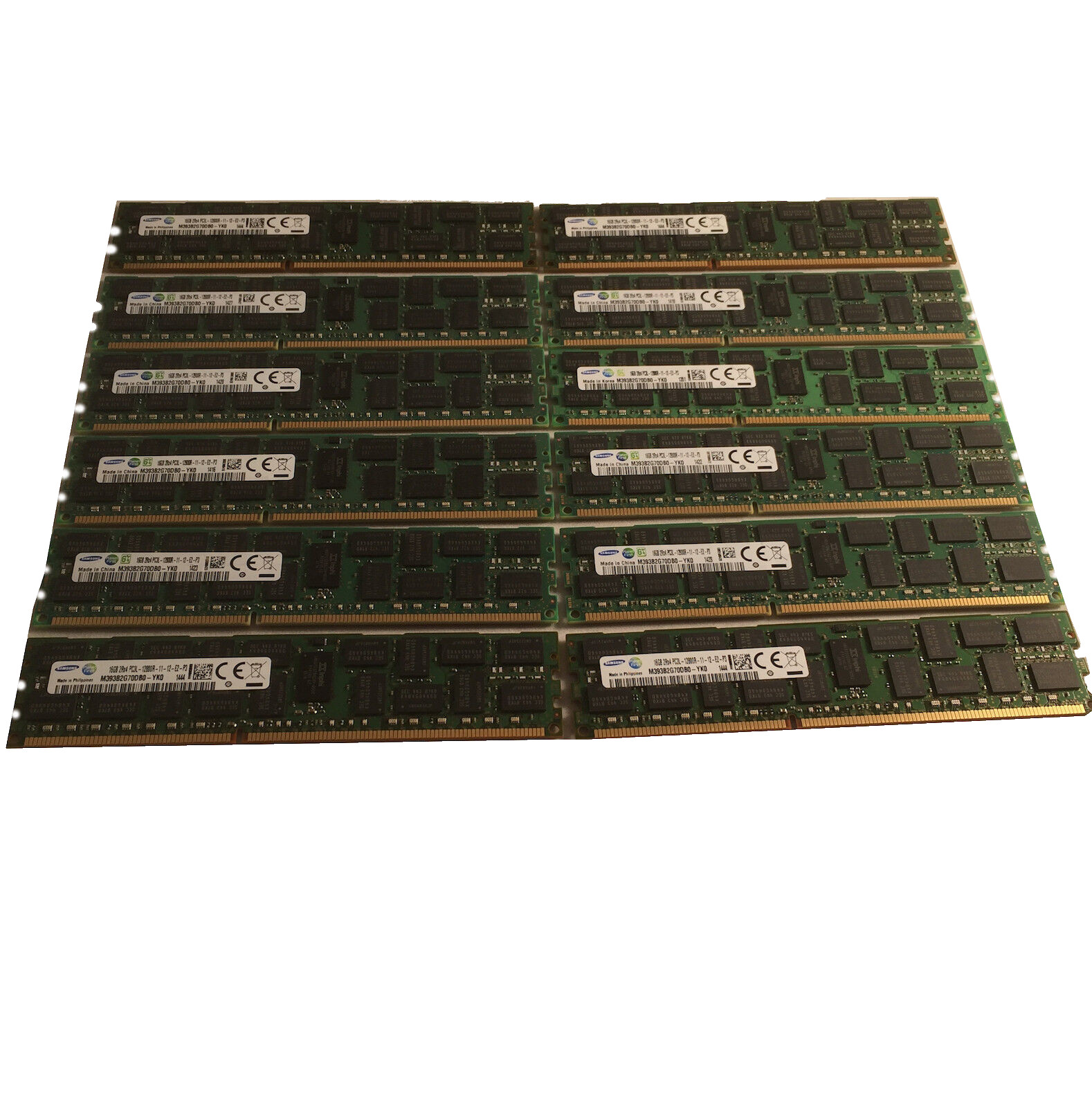 192GB (12 x 16GB) HP Memory For Proliant DL320 DL360 DL370 DL380 ML330 ML350 G6