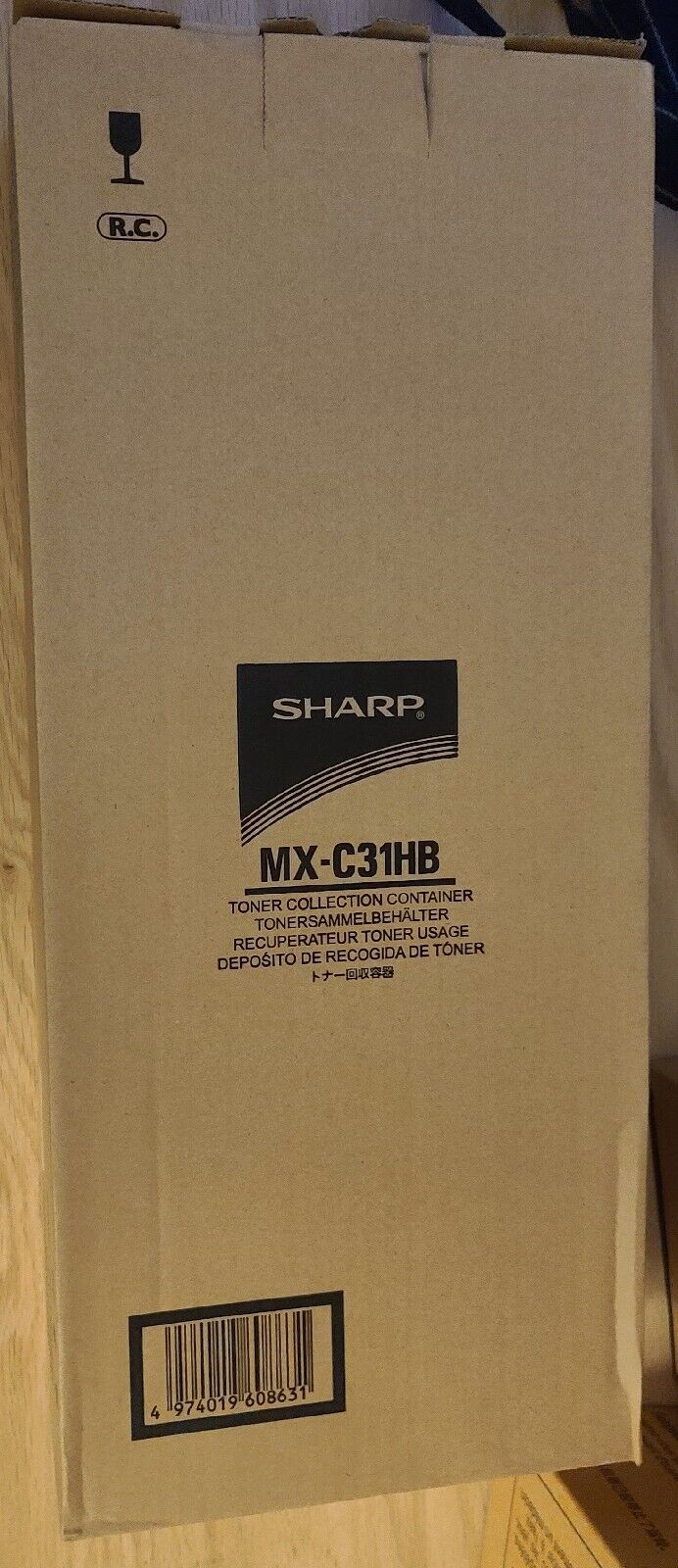Genuine Sharp MX-C31HB  Waste Bottle MX-C311 MX-C400P MX-C401 MX-C402SC