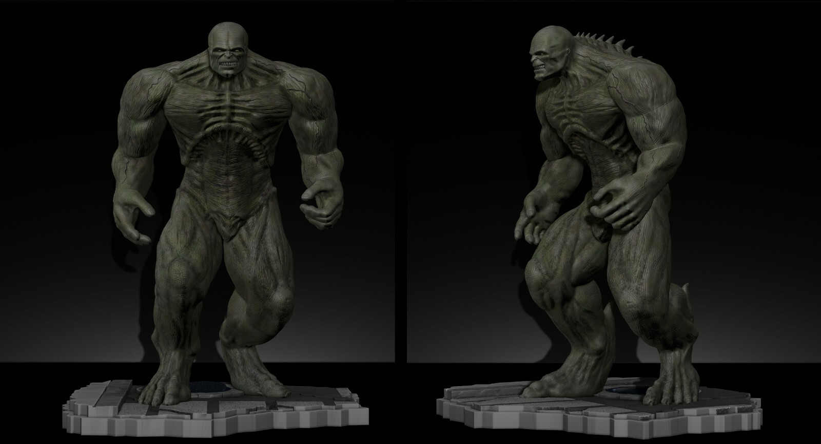 Abomination from The incredible Hulk Marvel DC Comics File STL For 3D Printer