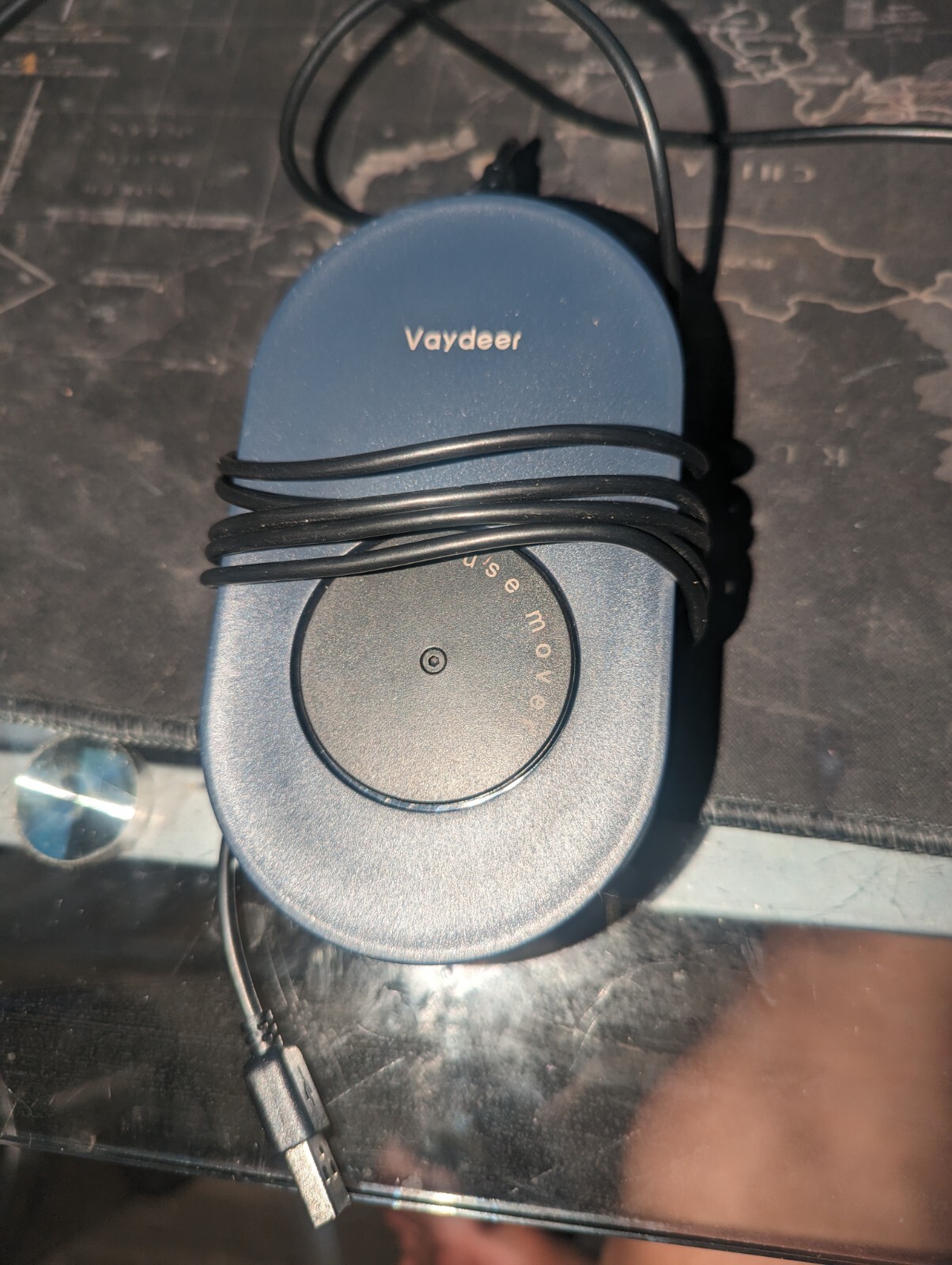 VAYDEER Undetectable Mouse Jiggler with Power Adapter and ON/Off Switch Mouse