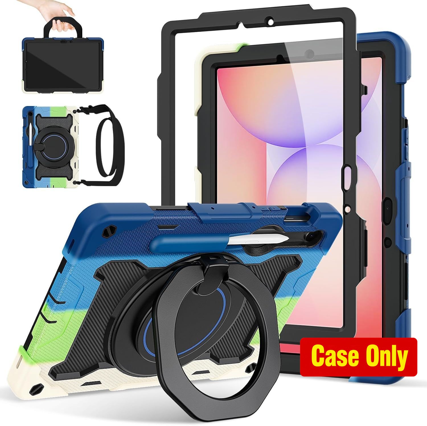 Case for Samsung Galaxy Tab S10 Lite 10.9"/S9 11 Inch, Durable Shockproof Case