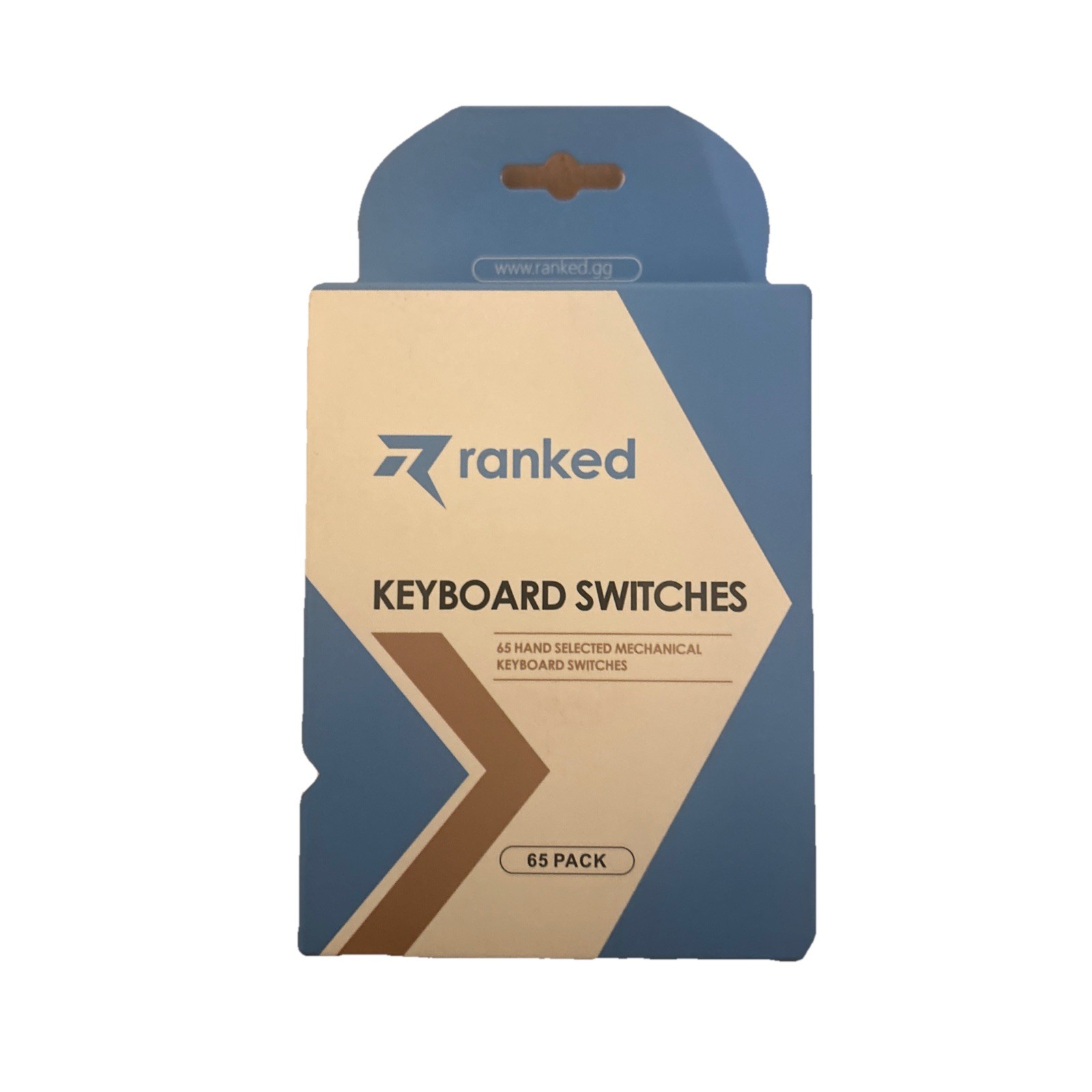 NEW Ranked Kalih Box Noble Yellow Keyboard Switches 65 pack