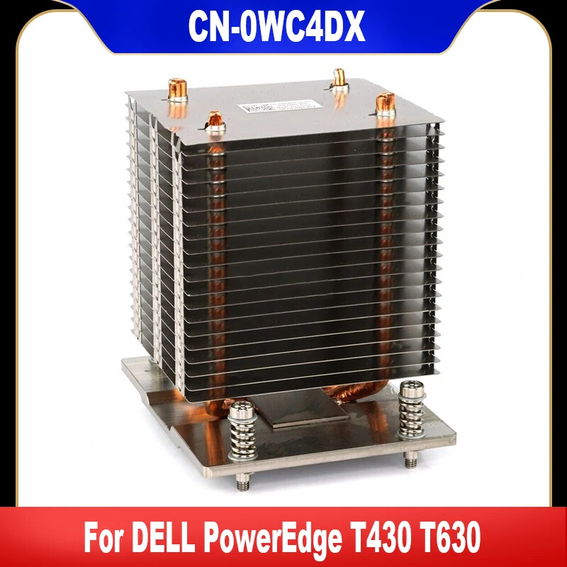 0WC4DX Original For Dell PowerEdge T430 T630 Server Heatsink Heat Sink