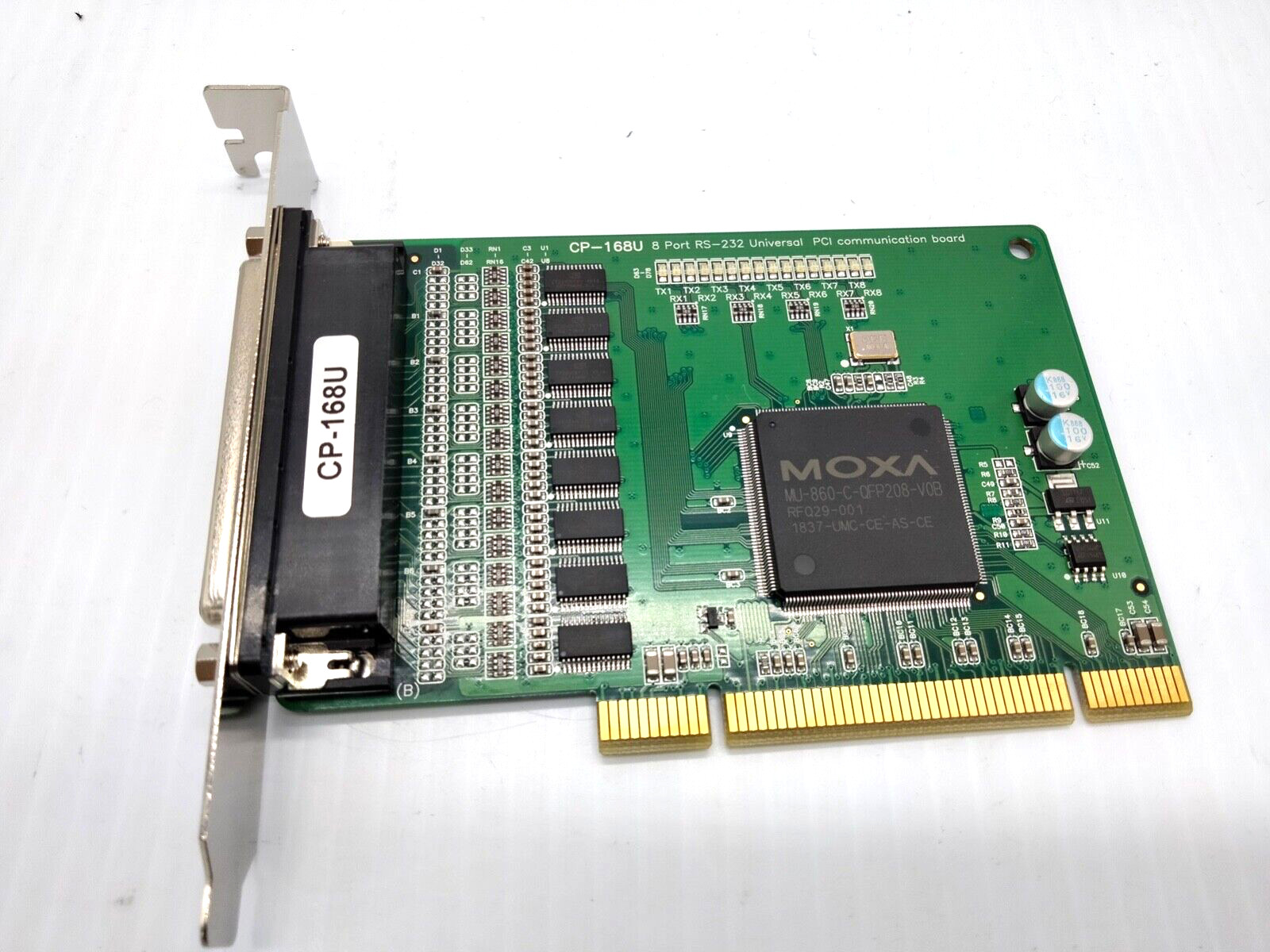 Moxa CP-168U 8-Port  RS-232 Universal PCI communication board