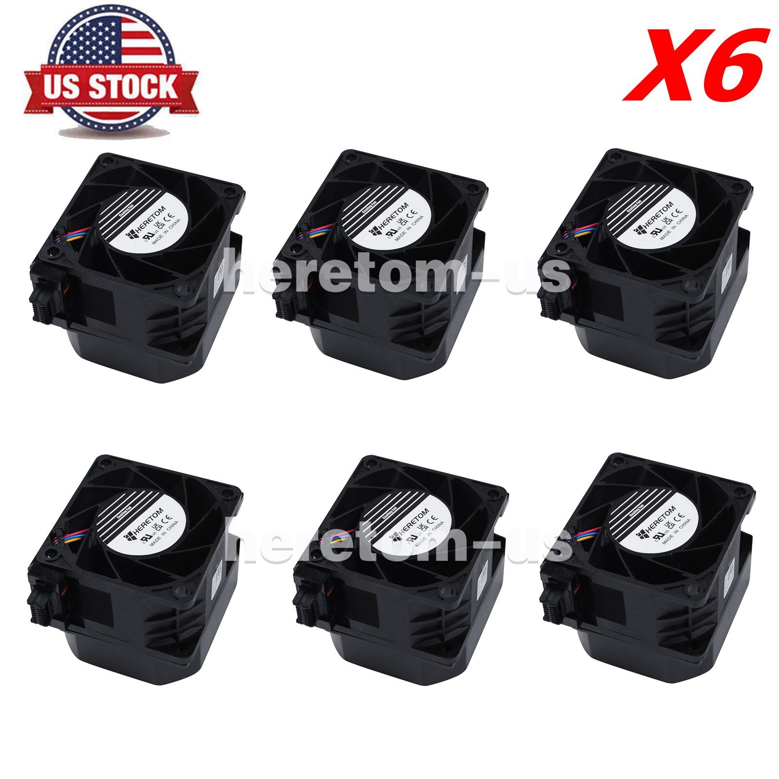 6PCS New For Dell R750 R750Xa R750xs R7525 High Performance Fan XD7N7