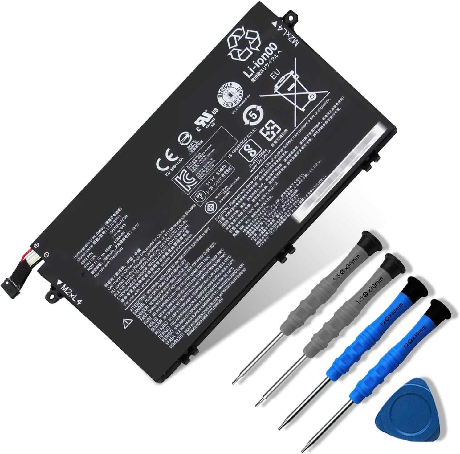 01AV448 L17C3P51 SB10K97609 Battery Compatible with Lenovo ThinkPad E480 E495