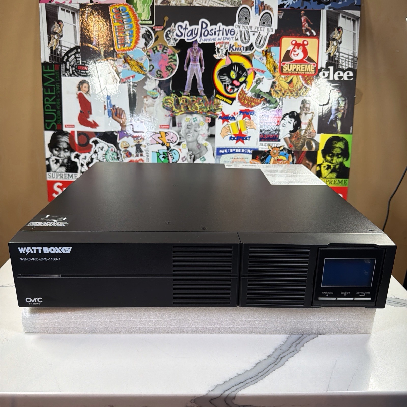 WattBox WB-OVRC-UPS-1100-1 Backup UPS 120V 1100W with 1-Outlet