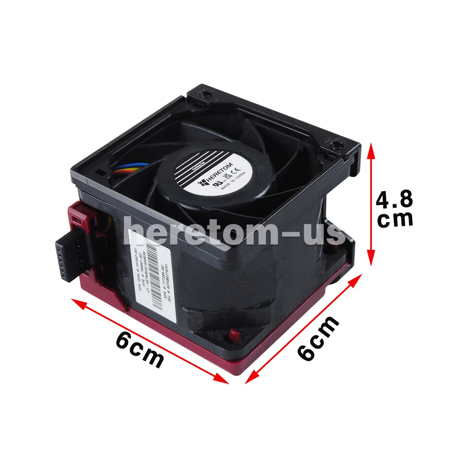Cooling Fan For HP V60E12BS2CB5 DL380 G9 Gen9 759250-001 796852-001 777286-001