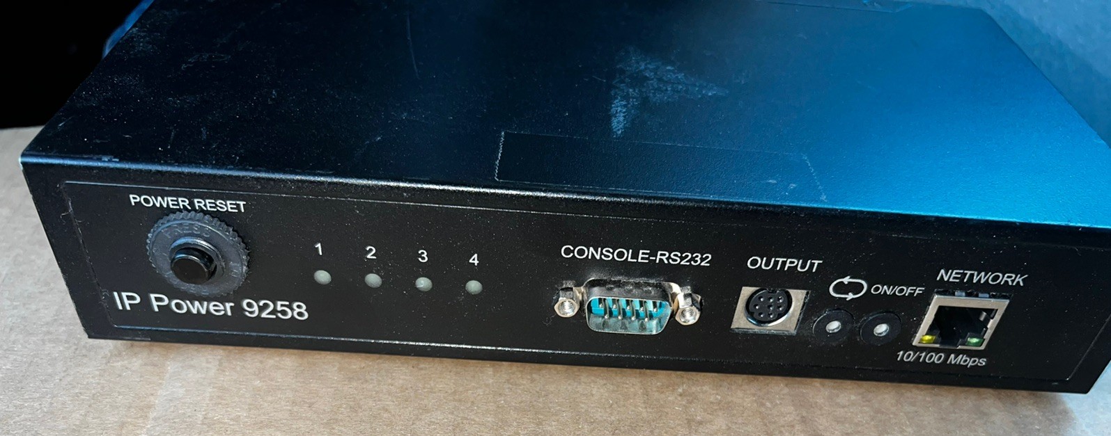 Aviosys IP 9258T 4-Port Web Power Network Switch Controller Distribution Unit