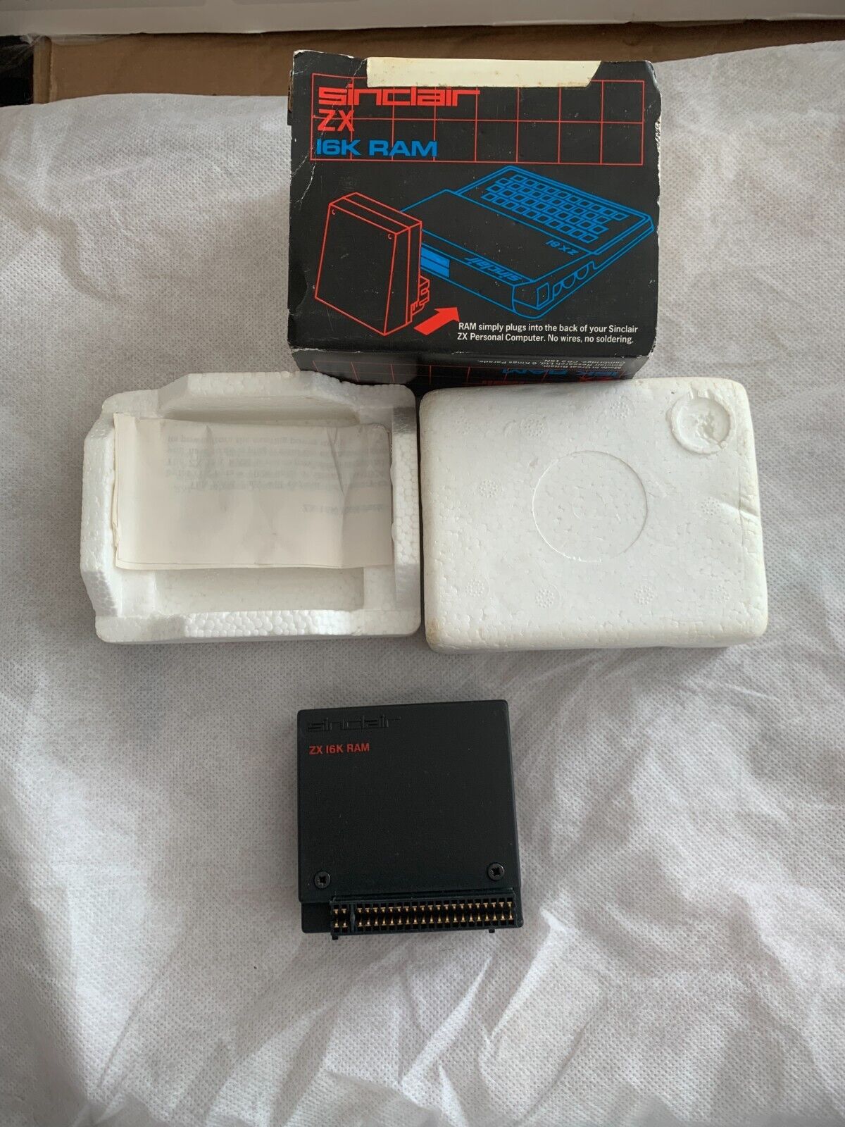 SINCLAIR ZX 16K RAM FOR ZX80 &ZX81