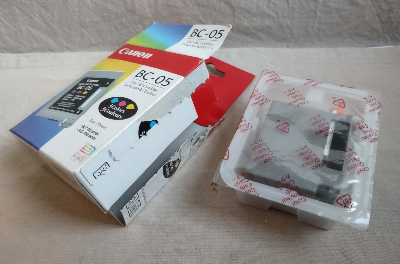 Genuine Canon BC-05 Ink Cartridge BC05 Color Ink, NEW Open-box
