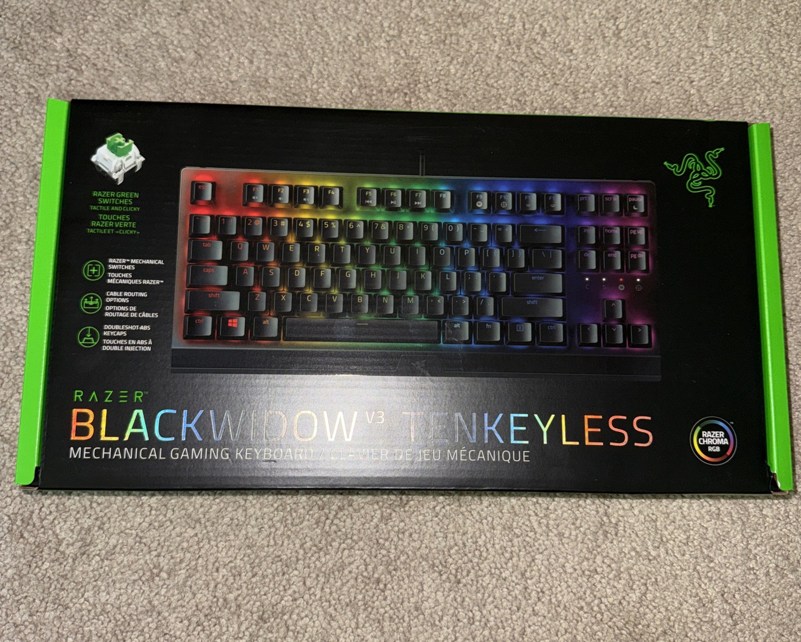 NEW Razer Blackwidow V3 Ten-Keyless Mechanical Gaming Keyboard - SHIPS FAST
