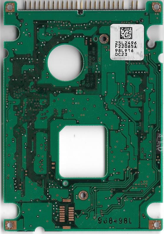 IBM TRAVELSTAR DBCA-206480 6.49GB IDE PCB BOARD ONLY  25L2496  F22065A
