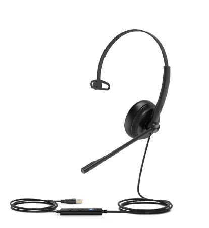 Yealink UH34 Lite Headset Wired Head-band Office/Call center Black (UH34 LITE MO
