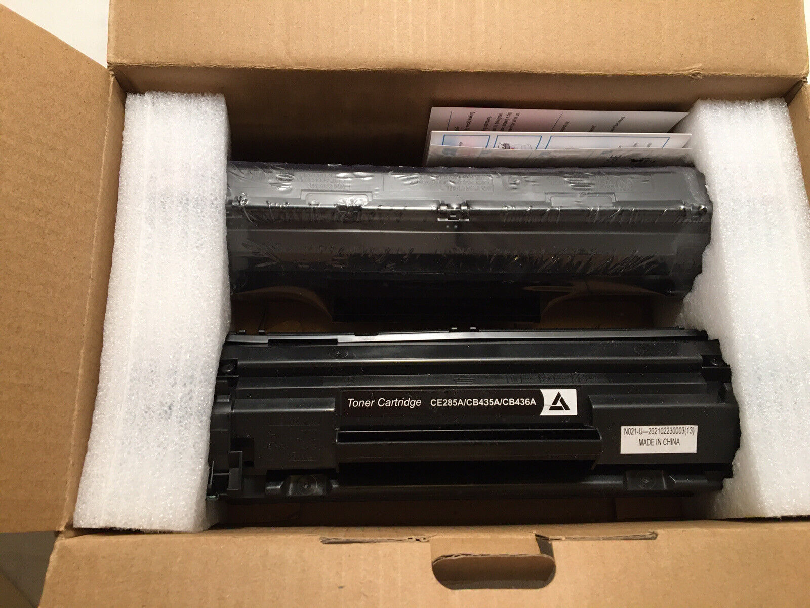 2-Pack/Pk CE285A 85A 285A Toner Cartridge For HP LaserJet P1102 P1102W M1212NF