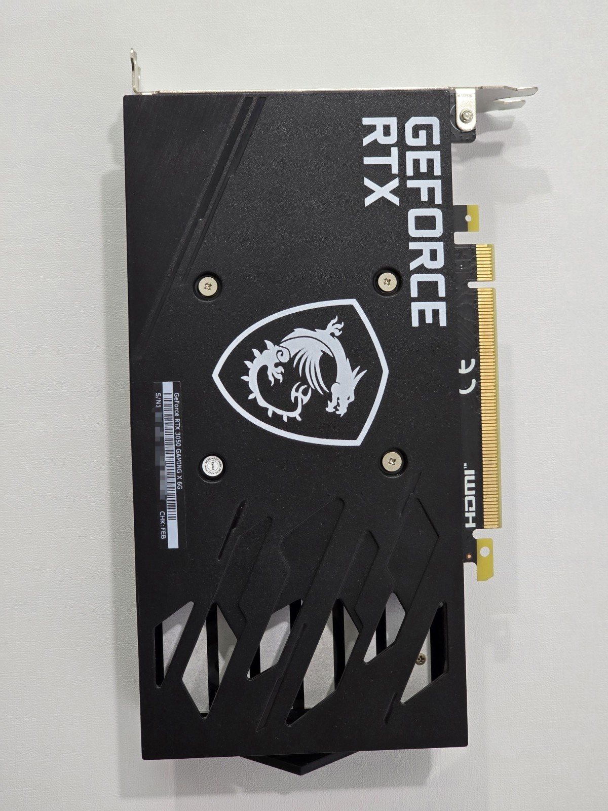 MSI GeForce RTX 3050 6GB Graphics Card