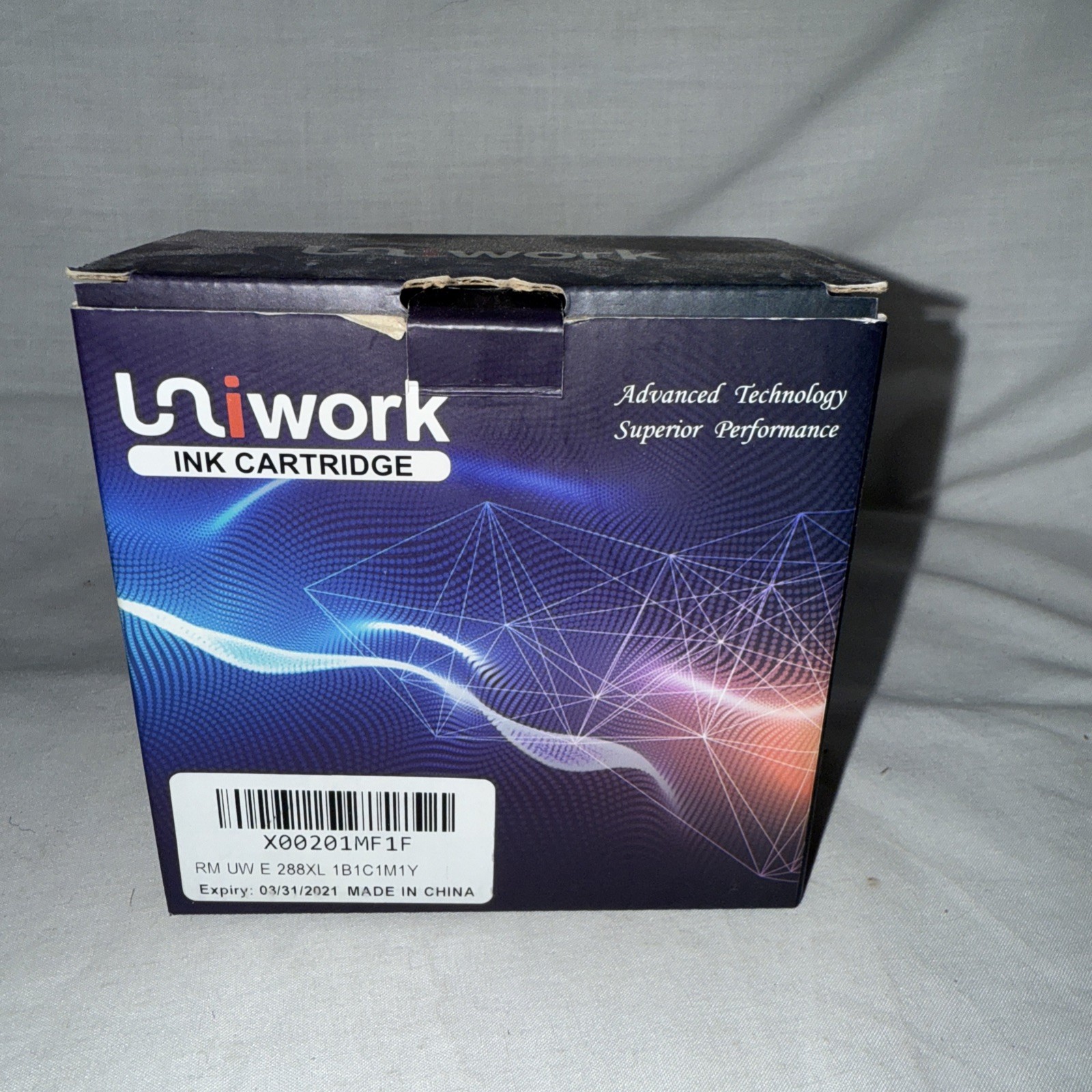 Uniwork Ink Cartridge New In Box Color And Black Ink 288 Xl T288XL 120