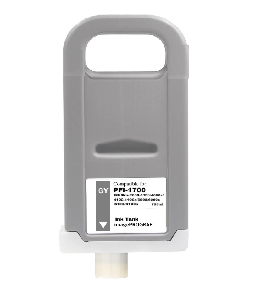PFI-1700 Gray Ink Cartridge for IPF Pro 4000s 4100s 6000s 6100s 6000 6100 2000