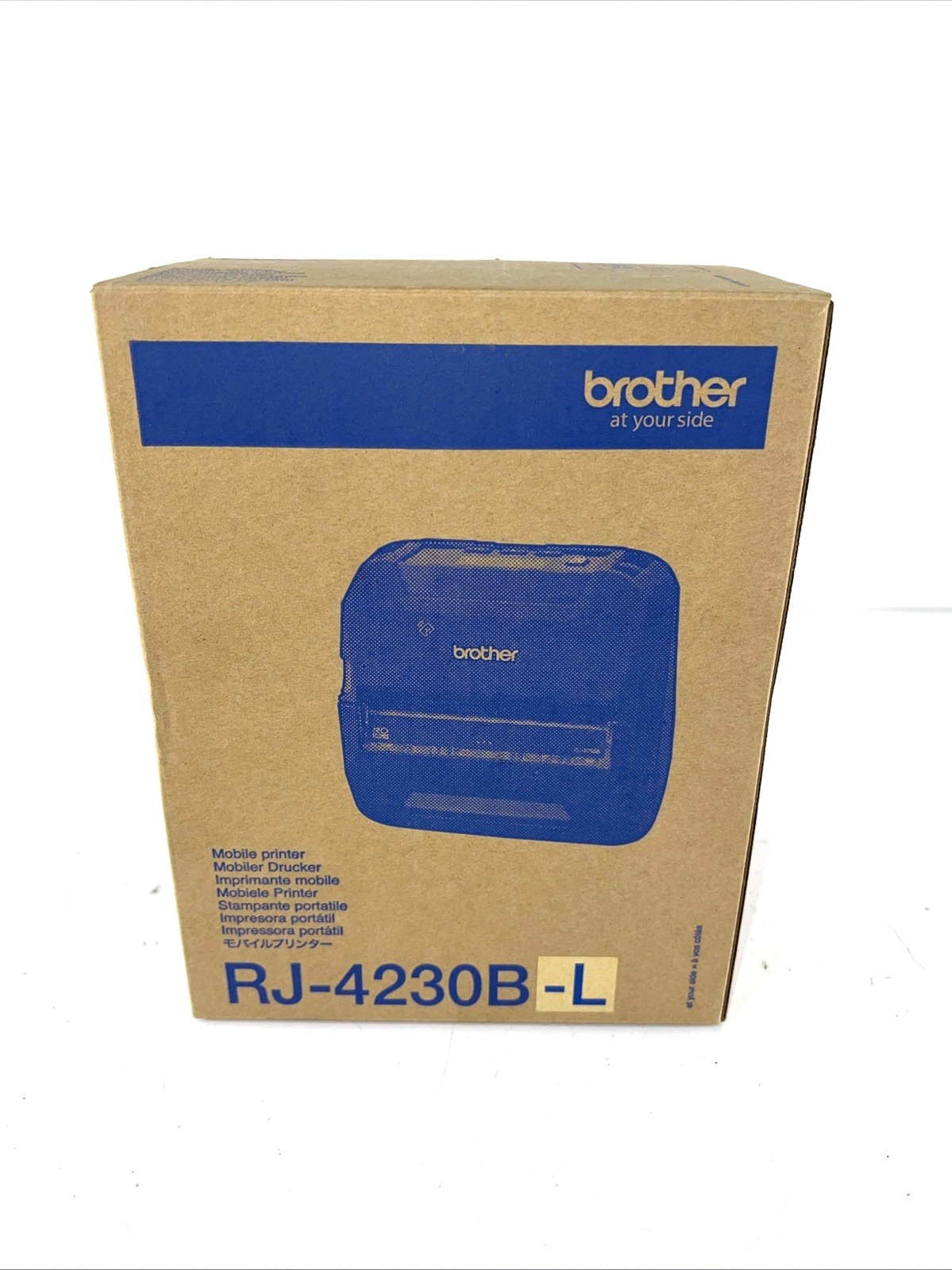 Brother RuggedJet RJ-4230B-L Mobile Direct Thermal Printer Bluetooth Open Box