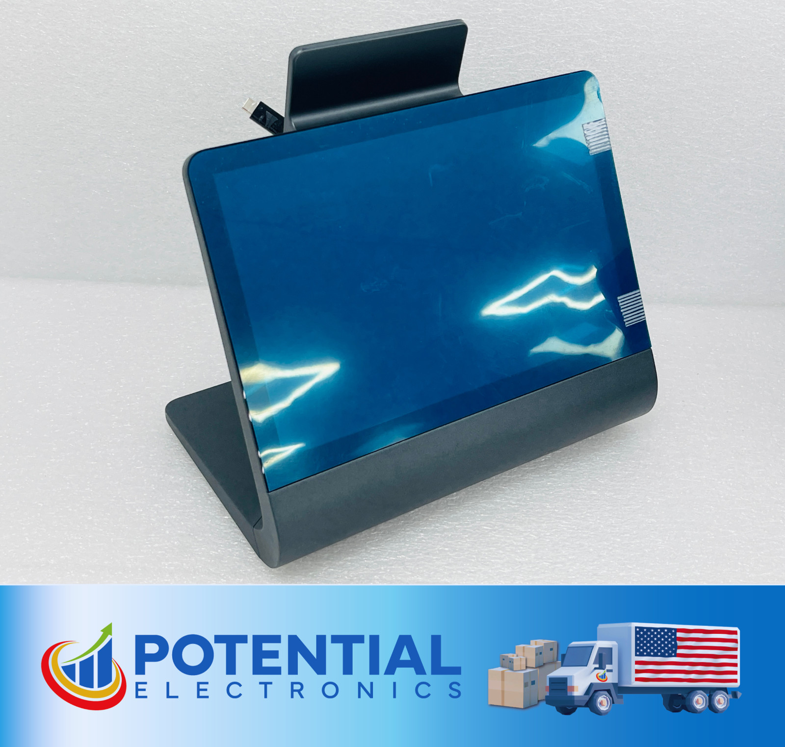 USED - E483135 Elo Touch Solutions Z30 Pos Stand w/ Integrated interactive CFD