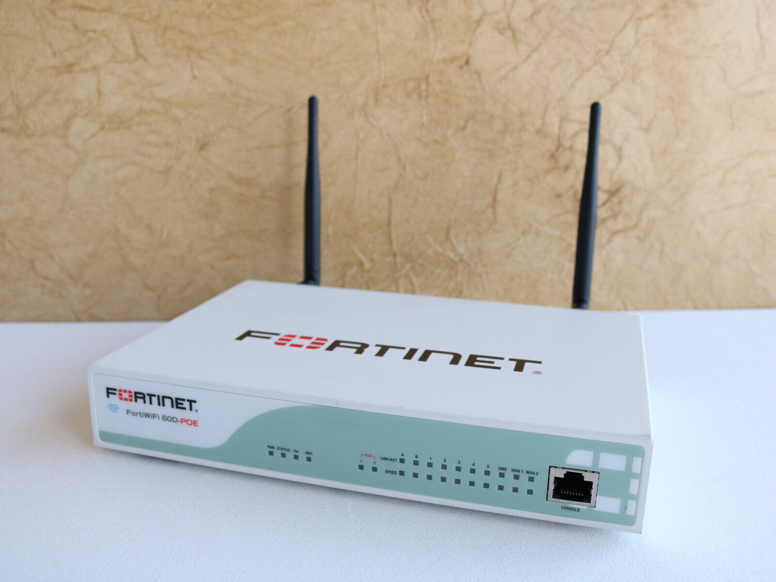 Fortinet FortiWiFi FWF-60D-POE Firewall Security Appliance VPN WIFI POE Tested
