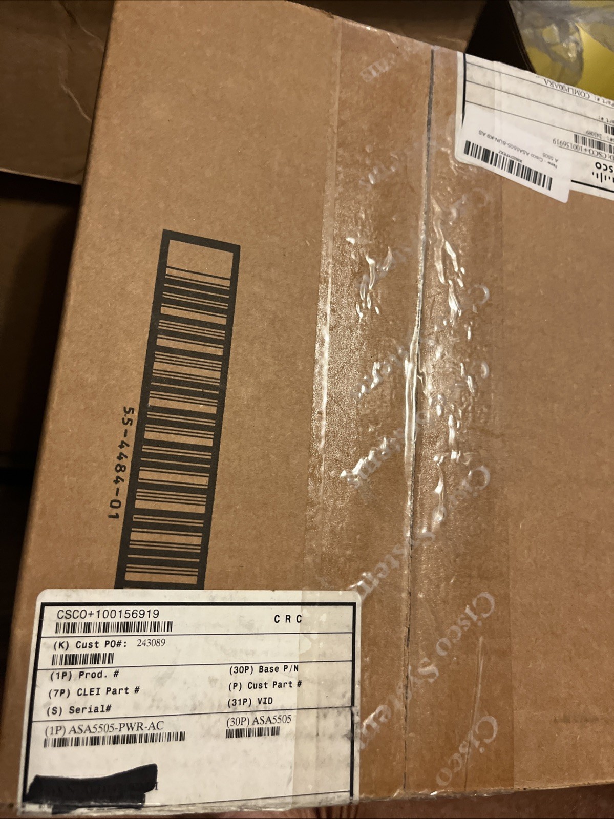 Three Cisco ASA5505-BUN-K9 Security Firewalls