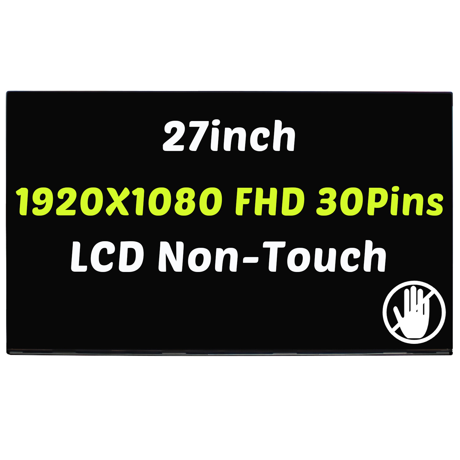 27inch WLED LCD Display FHD 30Pins Non-Touch for HP 27-C 27-CB0678IN 27-CB1010A