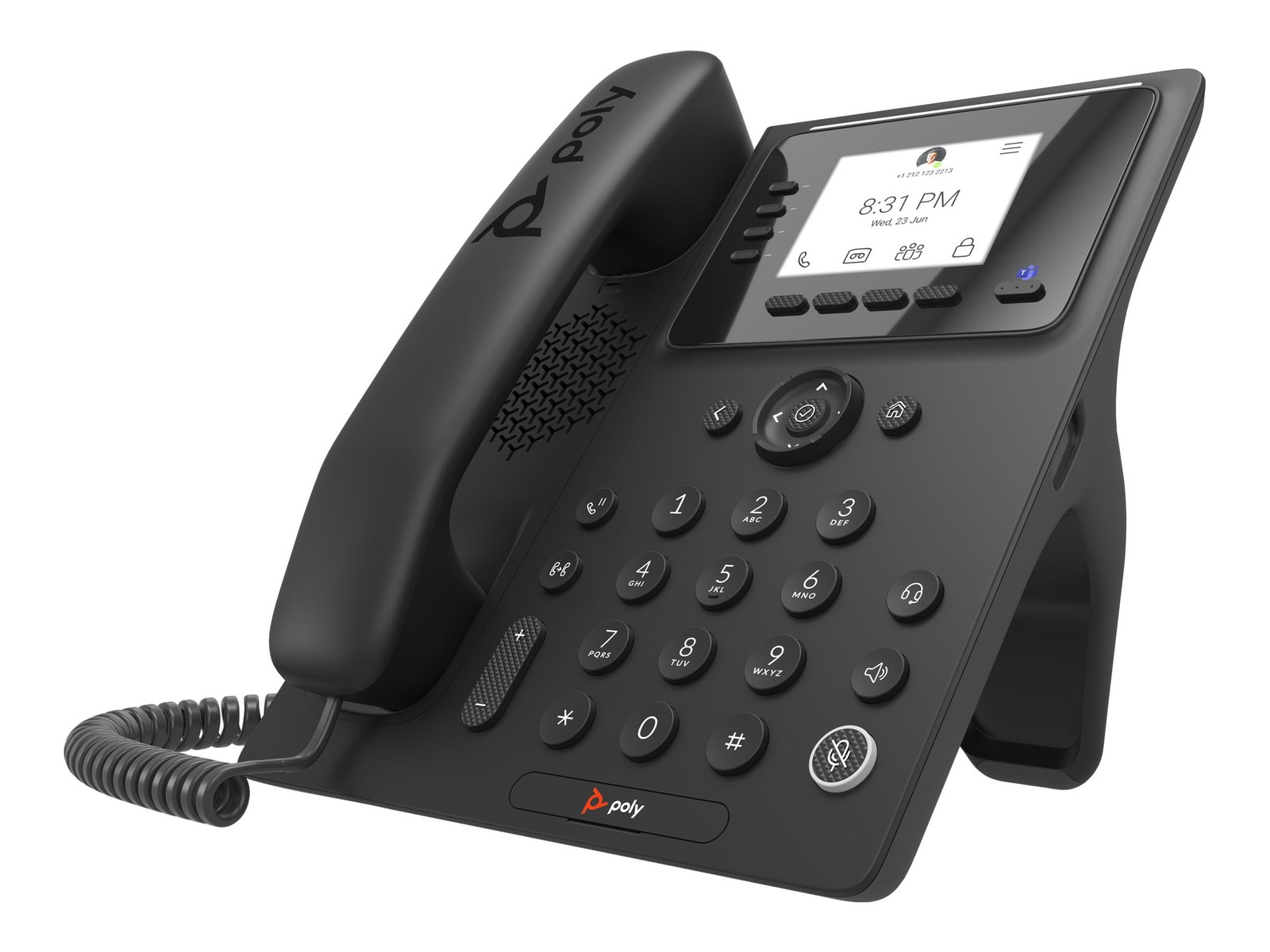Poly CCX 350 Phone in The Microsoft Teams Version (PoE, Without Power Supply)