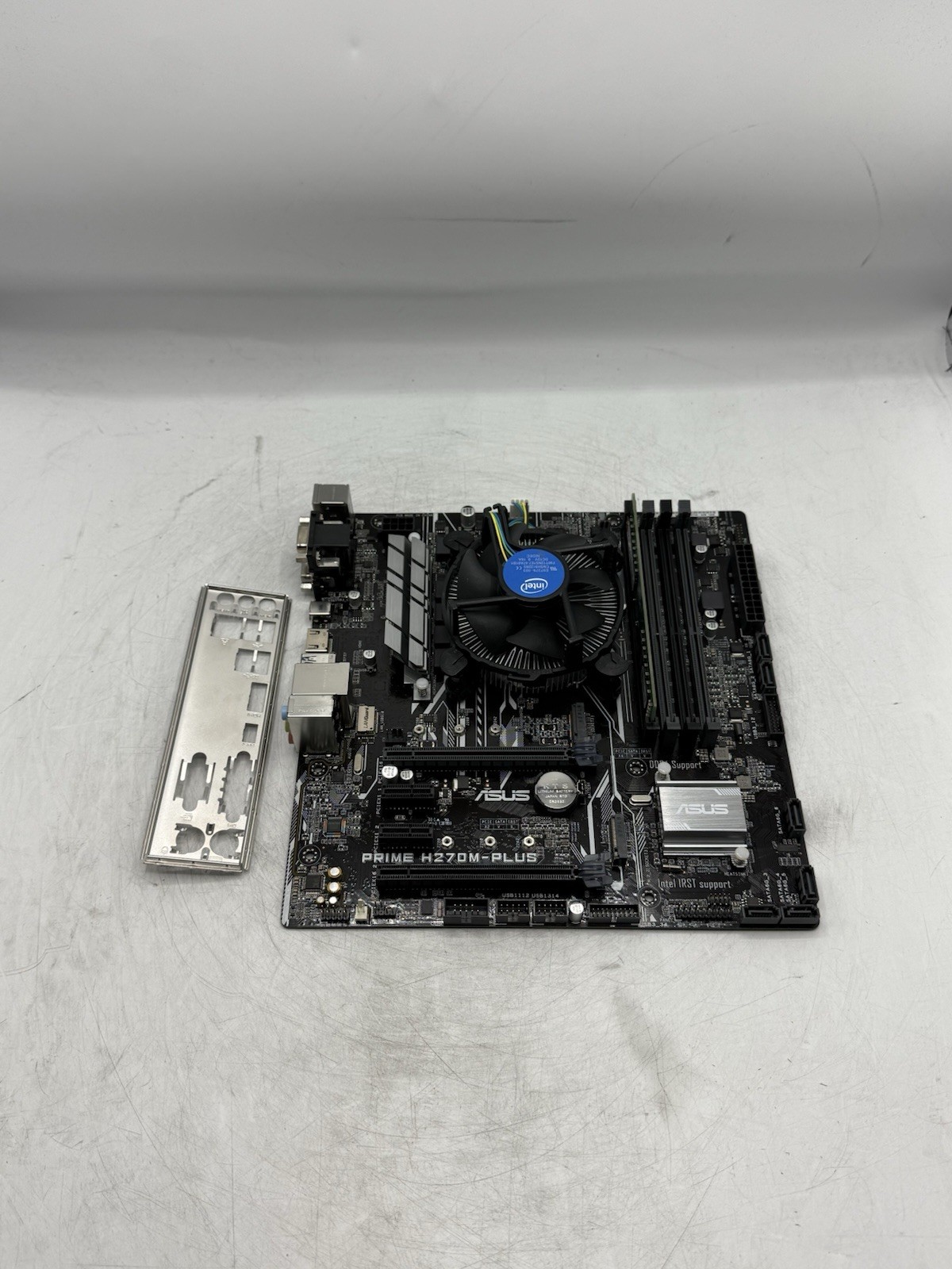 Asus Prime H270M-Plus LGA1151 Micro-ATX Motherboard w/i7-7700 16GB RAM
