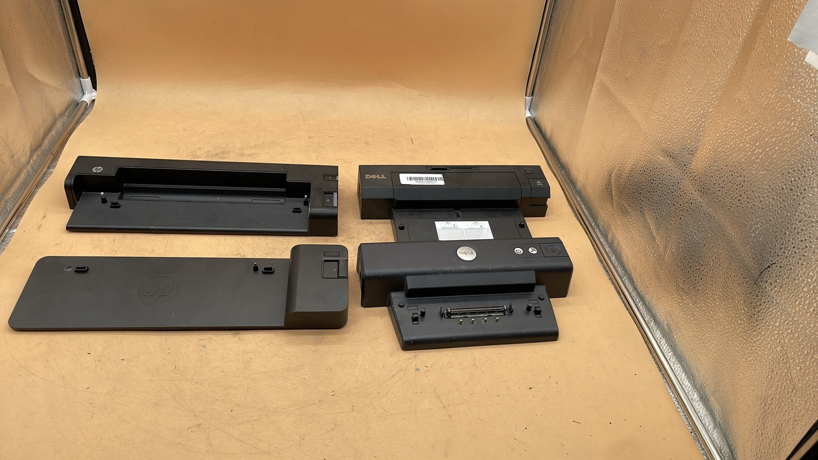 HP 2570 Docking Station HSTNN-IX10 & Dell PR02X PR01X Bundle Lot of 4