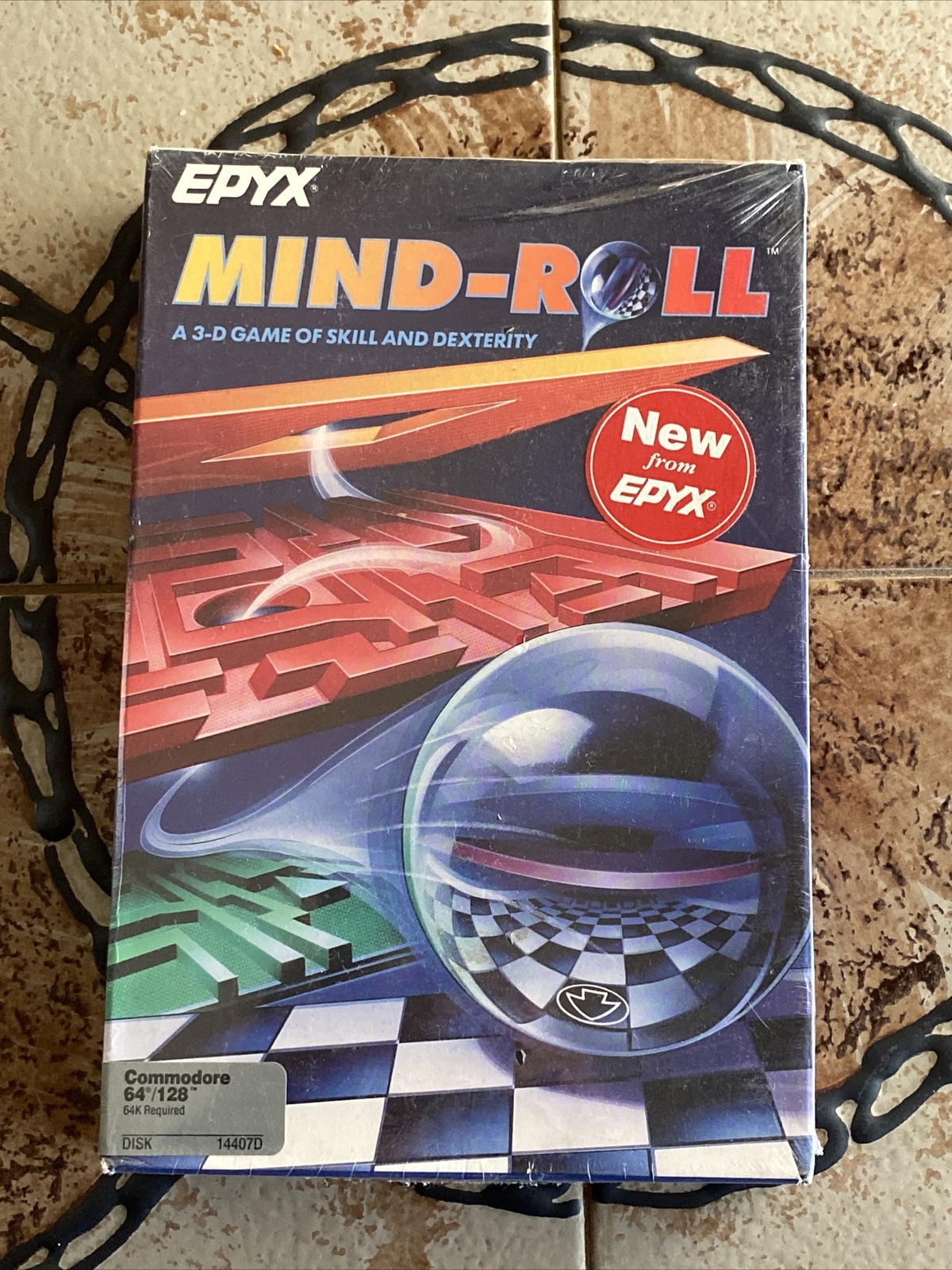 EPYX Mind-Roll Commodore 64/128 Computer Game