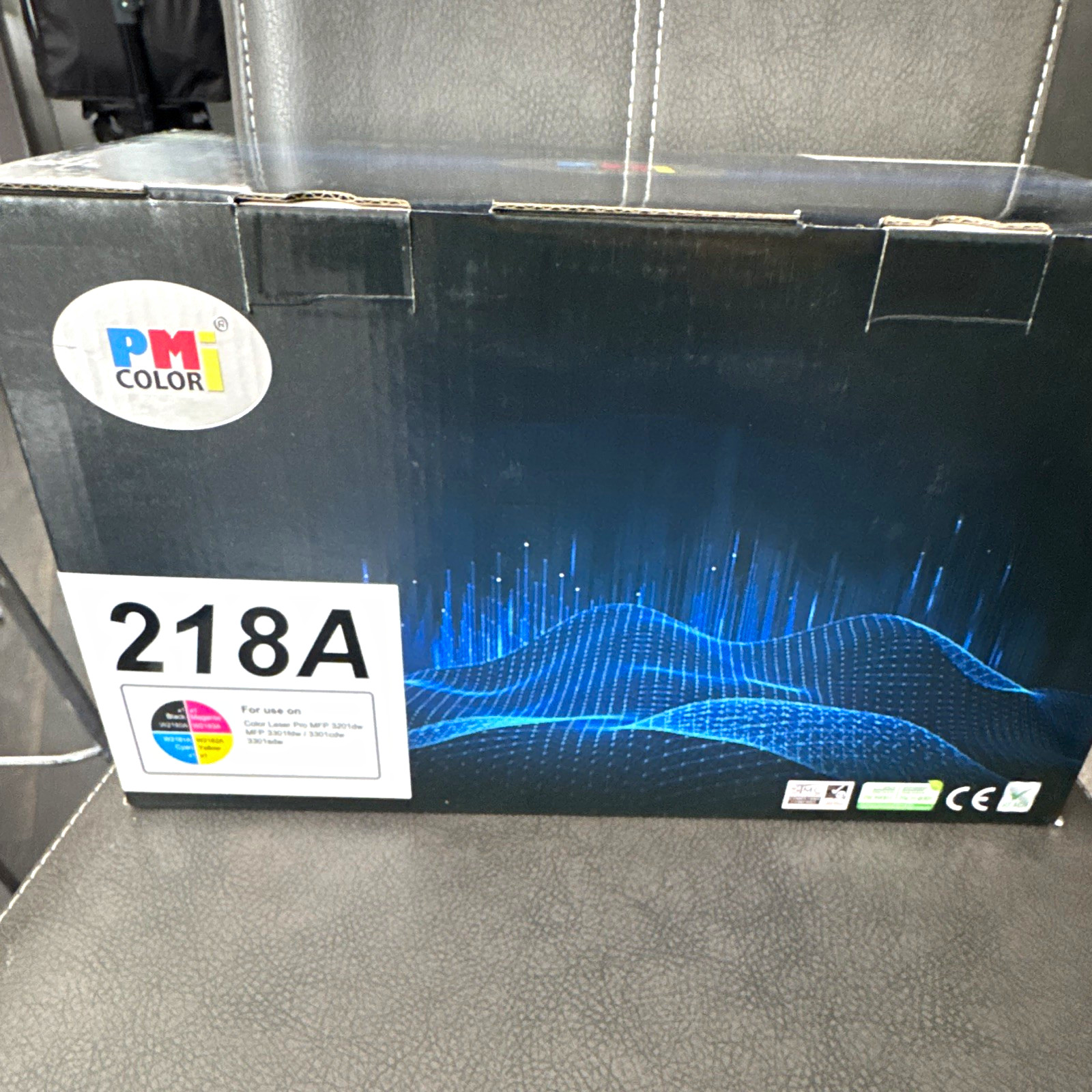 PMI Color 218A Compatible Toner 4-Pack BK/C/M/Y for HP MFP 3201dw 3301cdw