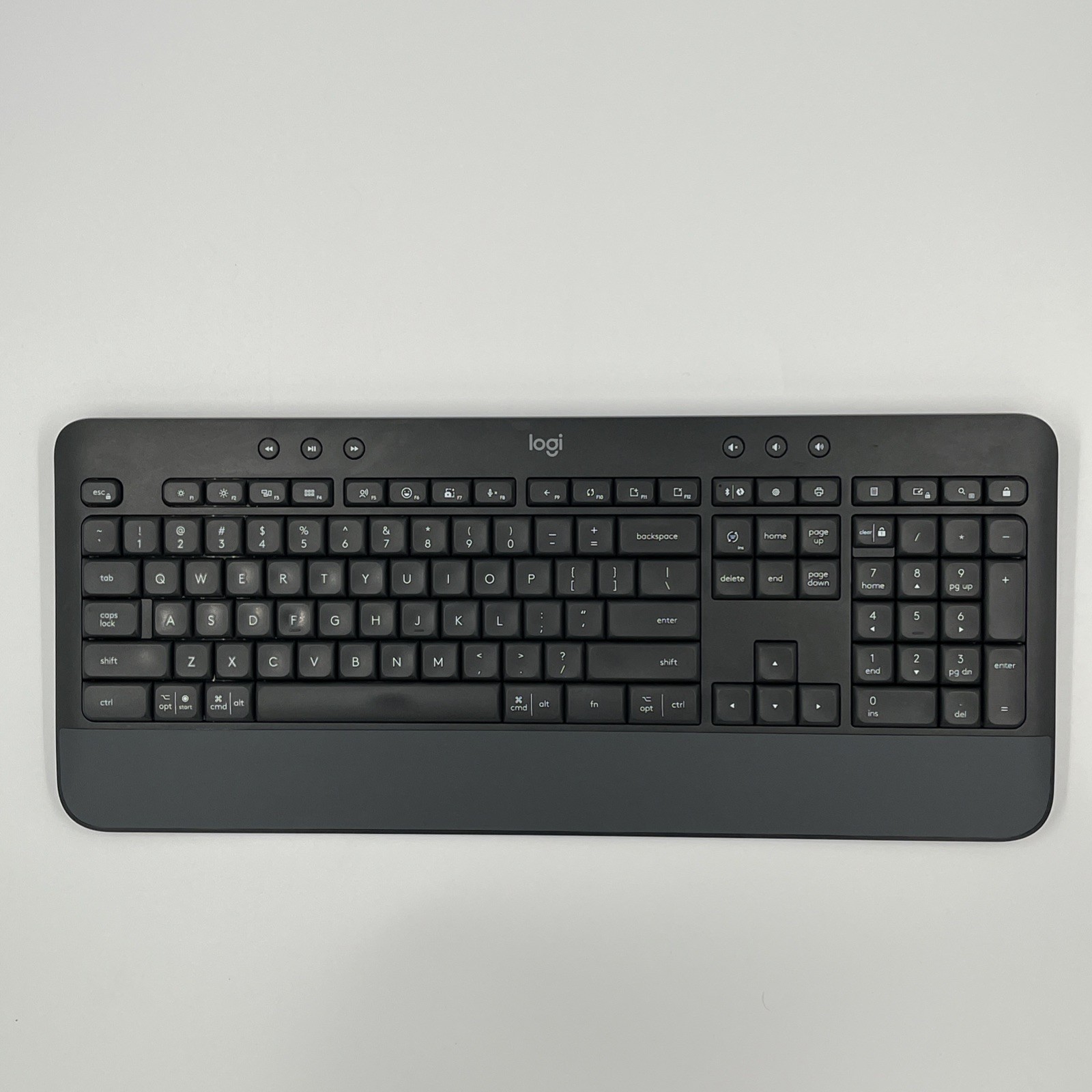 Logitech Signature K650 Wireless Keyboard (Graphite) MISSING DONGLE