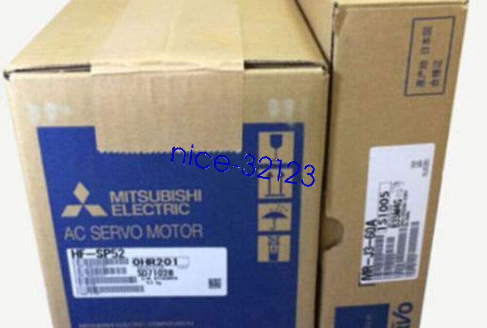 New in Box Mitsubishi HF-SP52+MR-J3-60A via DHL&FedEx&UPS
