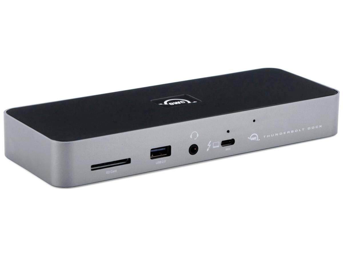 OWC 11-Port 3x Thunderbolt 4 96W 4x USB 8K Display Audio SD Ethernet Dock
