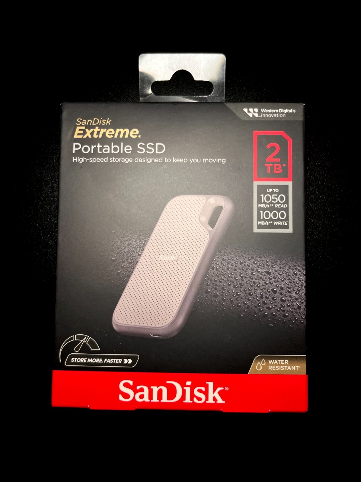 sandisk extreme portable ssd 2tb external drive SDSSDE51-2T00-AW25