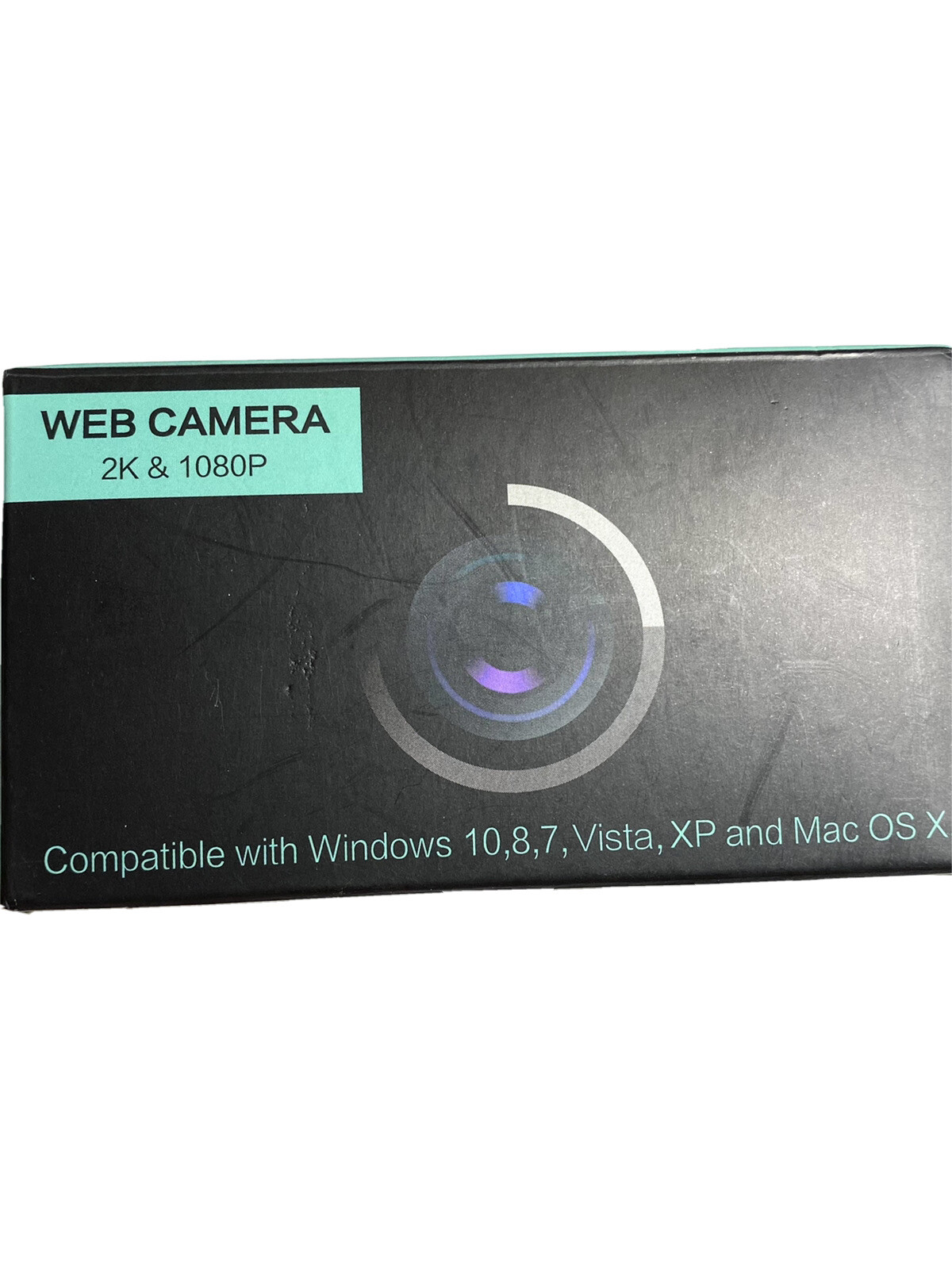USB 2K HD Web Cam 1080p Camera Webcam with Microphone for Computer PC Laptop