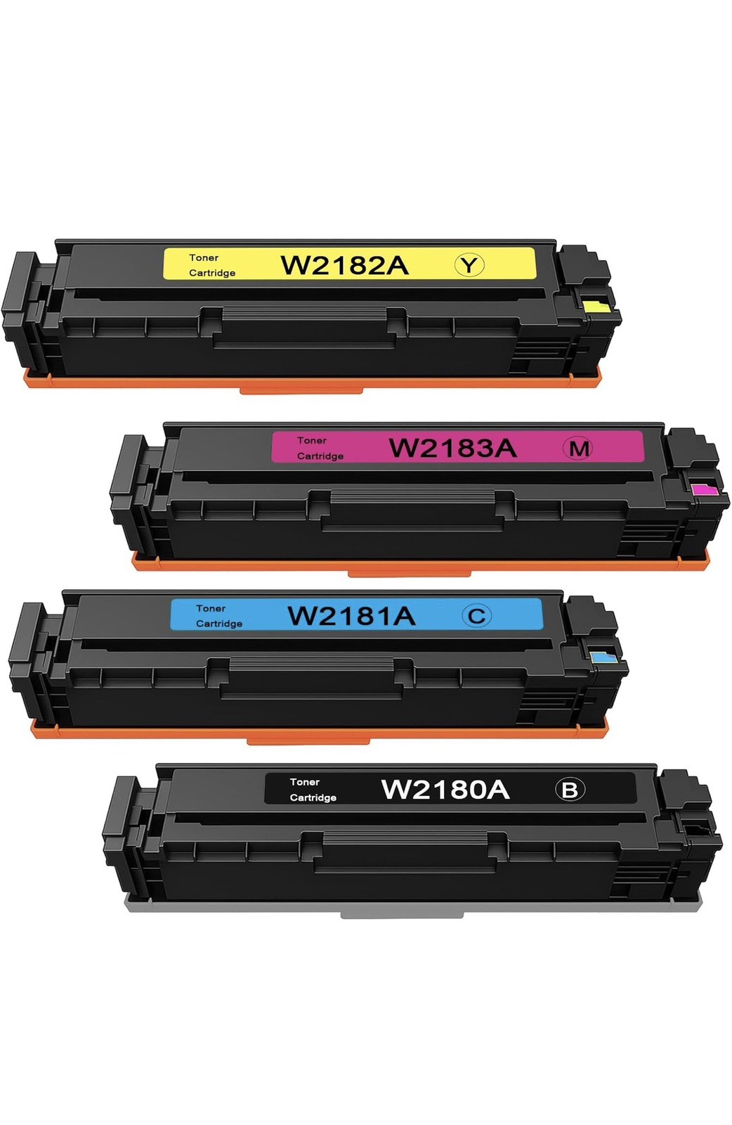 Toner Cartridges Replacement for HP 218A 4-Pack Black Cyan Magenta Yellow